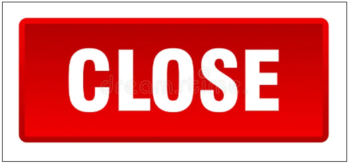 All the shops in the vicinity of the Student Centre shall remain closed on 5.9.2024